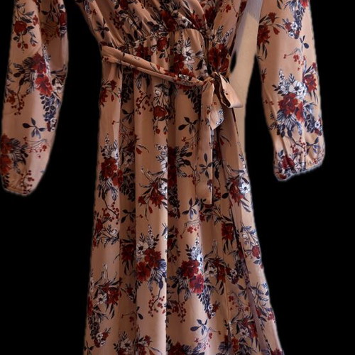 Summer maxi dress floral made in Italy one size like new