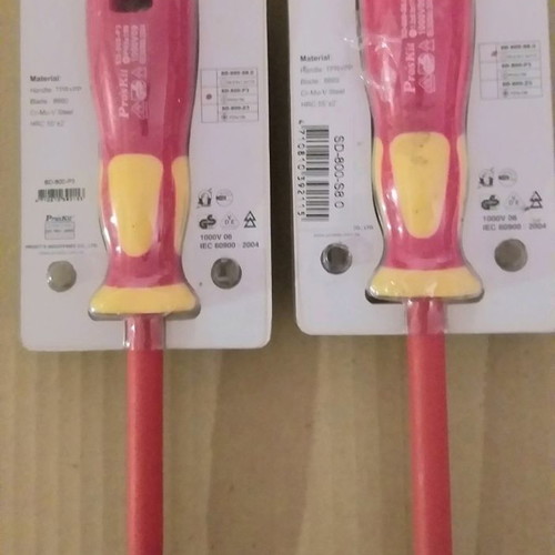 Pro's Kit screwdriver set new, flat and cross head