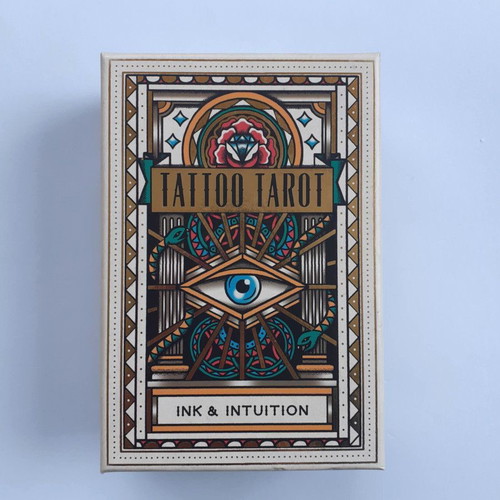 Tattoo Tarot Cards Ink & Intuition like new