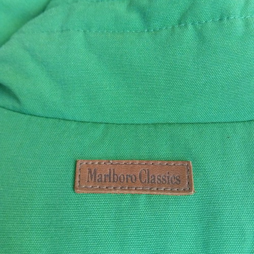 Marlboro Classics vintage sleeveless jacket like new, green with goose down