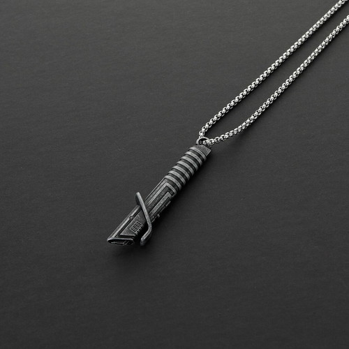 Star Wars Dark Saber Metal Pendant New by XIFOS-SABERS