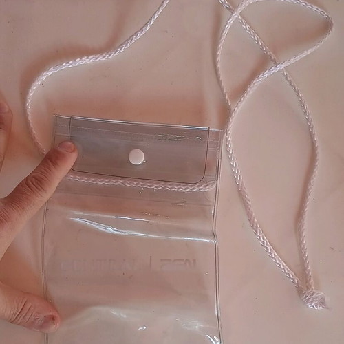 Waterproof Travel Hanging Smartphone Case new, transparent