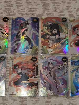 Naruto TCG Kayou πακέτο 8 κάρτες SSR σαν καινούργιο