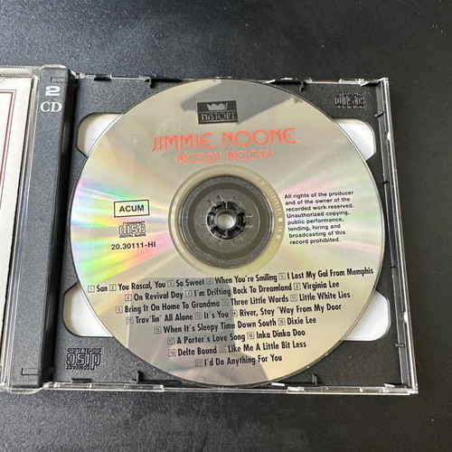 Jimmie Noone Moody Melody 2 CD The Cradle of Jazz