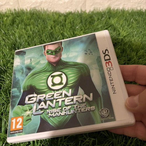 Green Lantern Rise of the Manhunters Nintendo 3DS game used