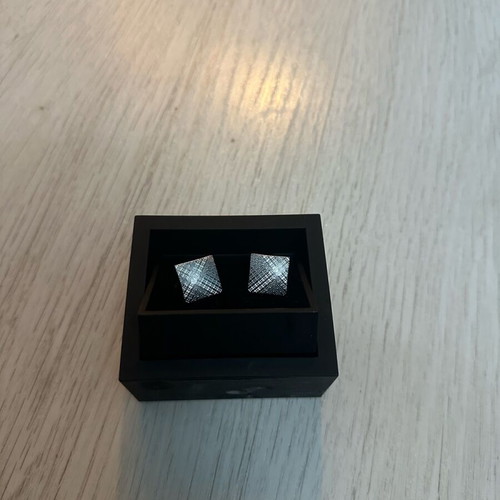 Silver cufflinks sagre new with box