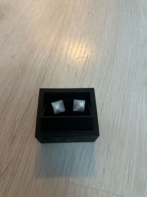 Silver cufflinks sagre new with box