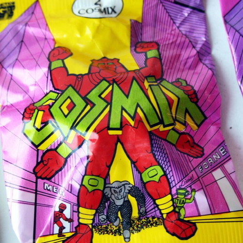 Vintage 80's Cosmix El Greco aliens sealed pack new