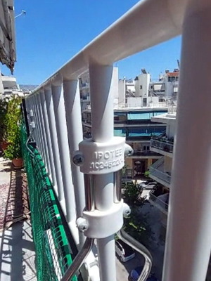 Προστατευτικά παιδικά κάγκελα μπαλκονιού Protex 12 μέτρα like new