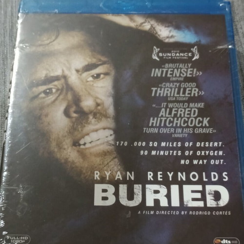 Buried Blu-Ray καινούργιο, θρίλερ με Ryan Reynolds και ελληνικούς υπότιτλους