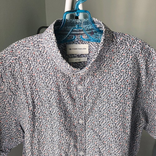 Tom Tailor men's shirt size L like new fitted fit