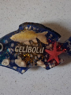 Μαγνητάκι Χειροποίητο Gelibolu τρισδιάστατο, σαν καινούργιο