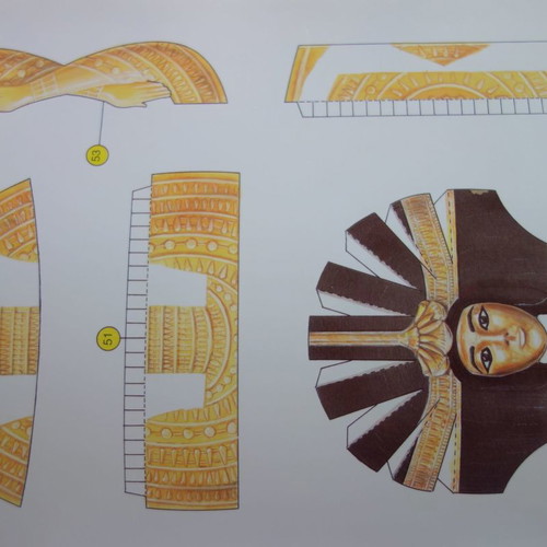 Egyptian mummy used craft kit Modern Times