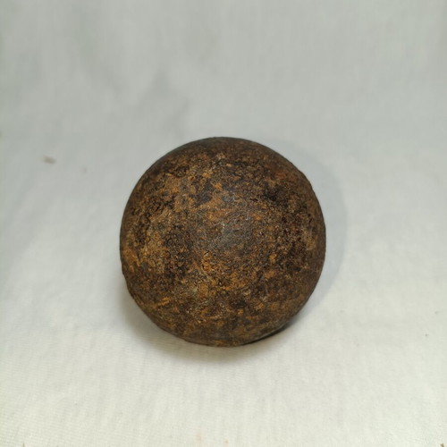 Antique small cannonball late 19th century, Peloponnese, used