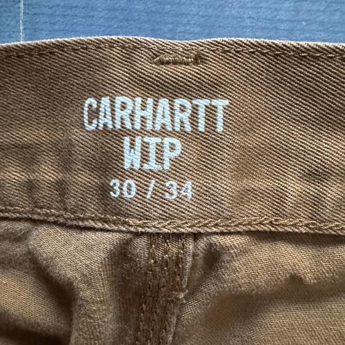 Carhartt Wip jeans, brown, size S/M