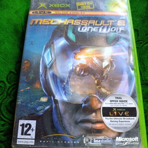 MechAssault 2 Lone Wolf Xbox game, Microsoft