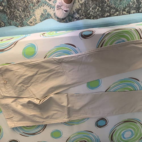 Pants beige straight fit like new, size XL
