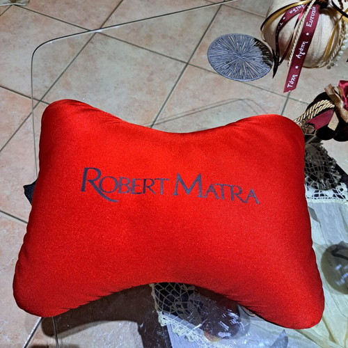 Robert Matra Support Pillow for Neck and Waist with Adjustable Strap new