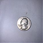  1945 Solid Silver - Liberty George Washington Quarter πολύ σπανιο ασημένιο τεταρτοδολλαρο