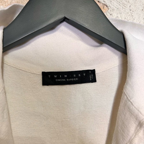Twin Set Simone Barbieri dress size M used, white