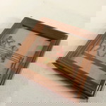  Κάδρο με χειροποίητο κέντημα με θέμα παλαιστές 12χ12εκ.