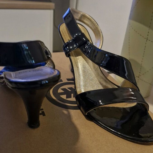 Rollini sandals used, black, size 41