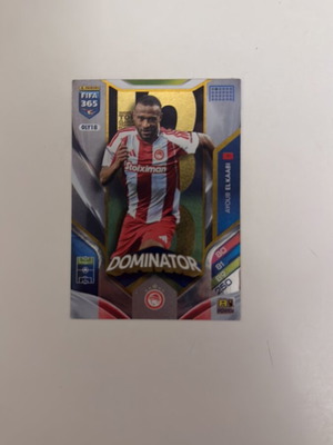 El Kaabi collectible sticker card new