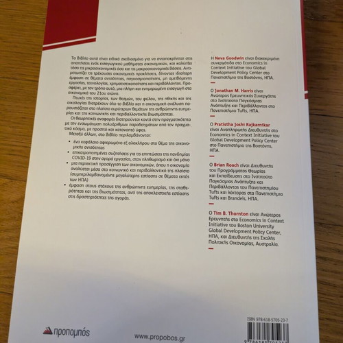 Themeliodi Oikonomika Academic Book like new, Greek