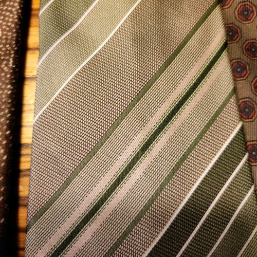 Vintage ties used, pack of 7, timeless designs