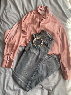 Benneton gray jeans like new