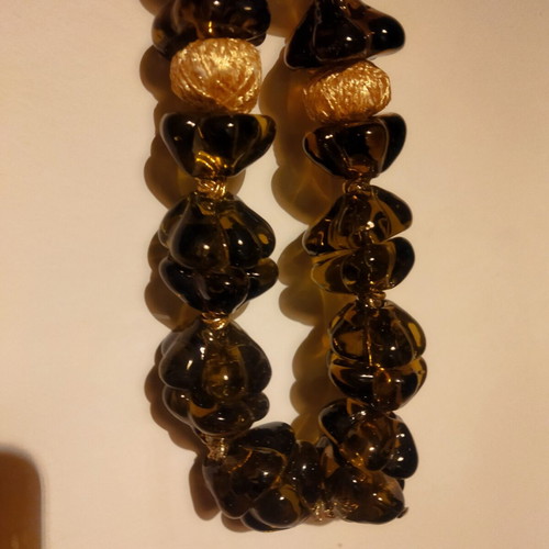 Murano Glass Komboloi Handmade Decorative Beads Like New