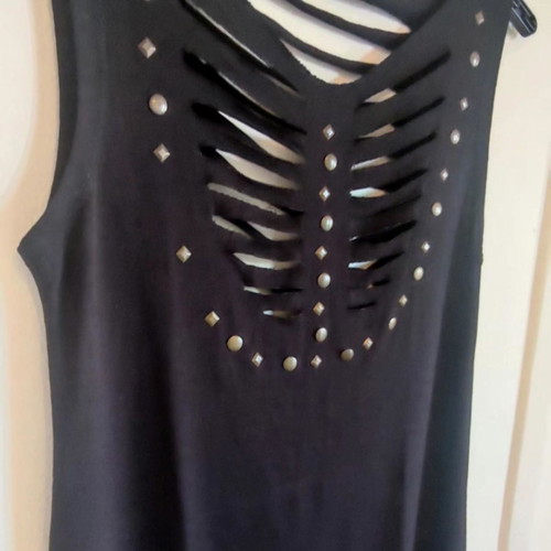 Y2K Grunge dress used, size S/M, black, Toi&Moi
