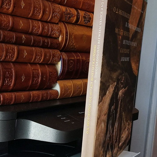 Set of 2 books D. Theotokopoulos Benaki Museum 2014 like new