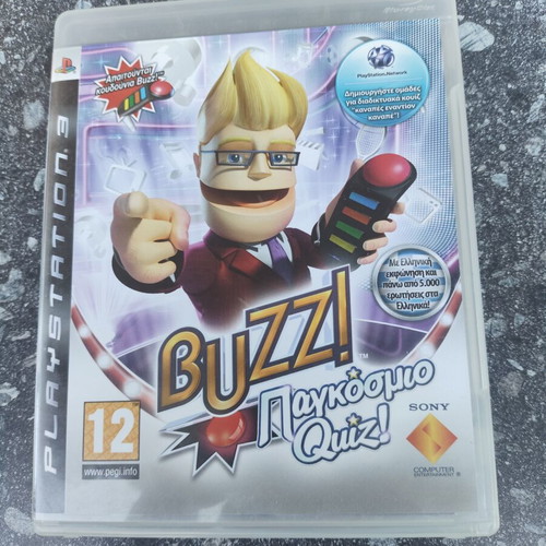 BUZZ PlayStation 3 World Quiz game, Greek edition