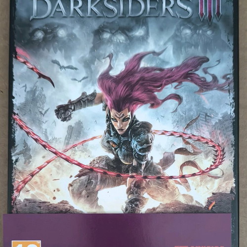 Darksiders III PC DVD-ROM like new, complete in case