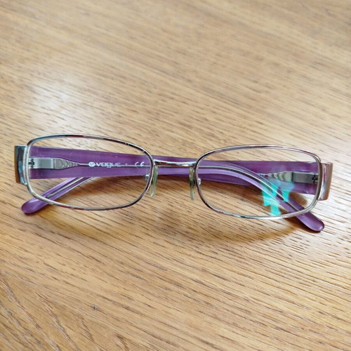 Vogue glasses frame used with floral design