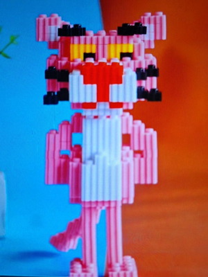 Pink Panther building blocks new, 1000 pieces