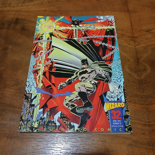 Wizard magazines used, pack of 9 issues with Jim Lee special