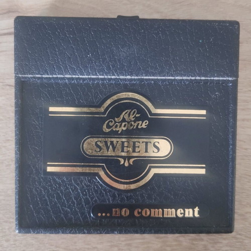 Vintage Al Capone Cognac Dipped Sweets empty collectible case like new