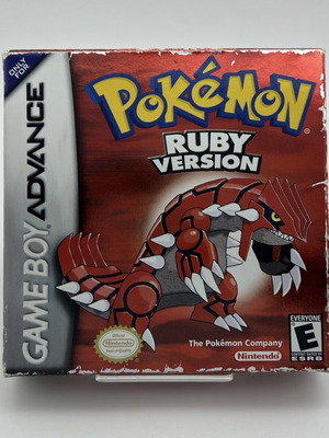 Pokemon Ruby Game Boy Advance game