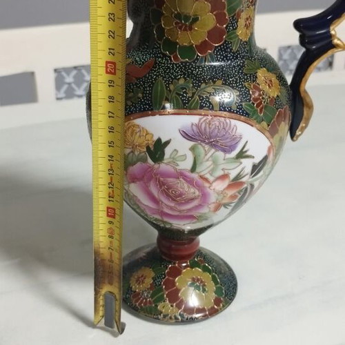 Limoges decorative jug like new with floral and gold details