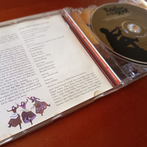 Fiddler on the Roof 30th Anniversary Edition Picture Disc CD like new