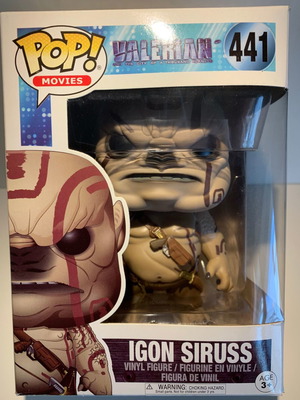 Funko POP! Valerian Igon Siruss μεταχειρισμένο