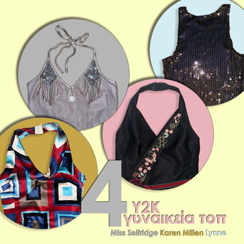 Y2K Women's Tops like New, Pack of 4 Pieces