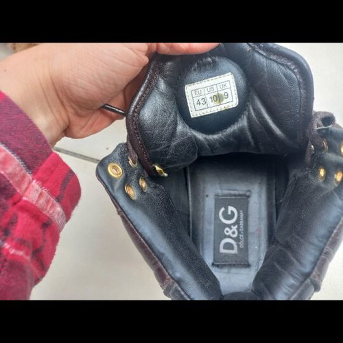 Dolce & Gabbana sneakers like new, brown with beige, size 43
