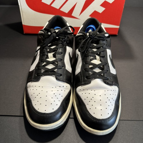 Nike Dunk Low Panda sneakers like new, size 46, black and white