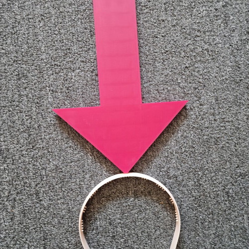 Headband with Arrow New