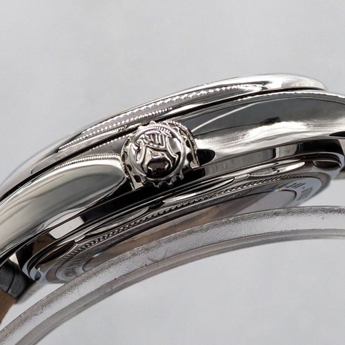 Armand Nicolet Αυτόματο ρολόι καινούργιο, 42mm, μαύρο και άσπρο