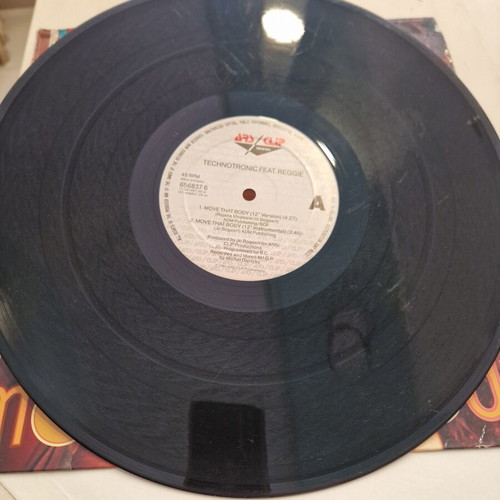 Technotronic Move That Body 12" Maxi-Single used, 1991 euro-house