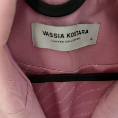 Vassia Kostara Pink Jacket like new